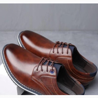 Men#039;s Oxford Lace Up Shoes Size 43