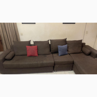 6-7 Seater L-Shape Sofa in Good Condition for Sale