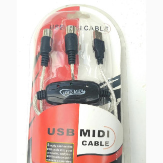 USB to Midi Cable for Keyboard and Other Devices Converter