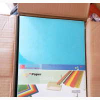 Paper Cover Blue Cartons