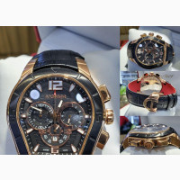 Original Aigner Wristwatch Leather Strap