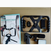 Smartphone Video Kit Microphone Bracket Photography Lighting
