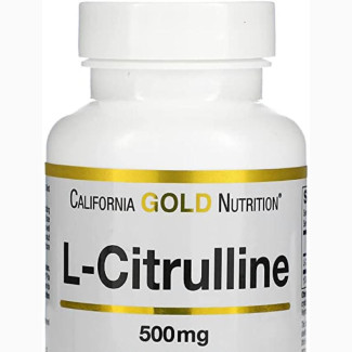 California Gold Nutrition, L-Citrulline, 500 Mg, 60 Caps