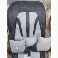 Black Grey K H Golden Horse Car Seat Cover