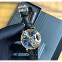 Jacob and Co Quality Leather Strap Wristwatch