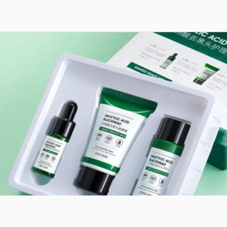 Salicylic Acid 3in1 Face Repair Set(Serum, Essence and Mask)