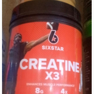 SIXSTAR, Creatine X3, Fruit Punch