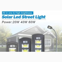 All In One Solar Street Light 60watts