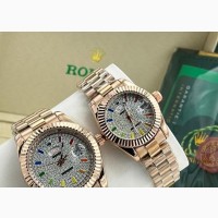 Stylish Rolex Couple Wrist Watch - Brand New