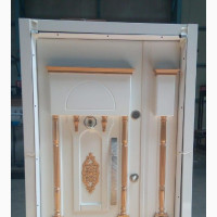 Royal White and Gold Turkey Security Door