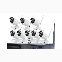8 Channel Wireless Cctv Camera Combo Kit