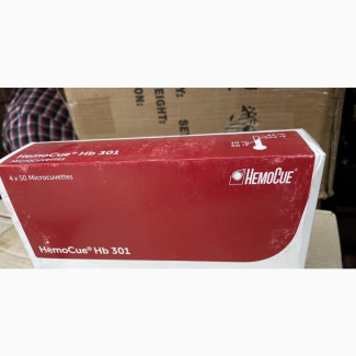 Brand New Hemocue Hb 301 Microcuvettes for Whole Blood Analysis