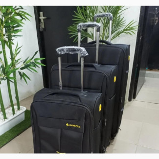 Black Leader Polo Three Set Luggage