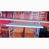 Foldable Plastic Table, Four Feet Length