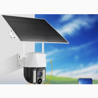 PTZ Wifi Solar Human Detection IP Camera V380
