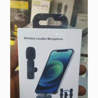 Wireless Lavalier Double Microphone for Type C Phone - Brand New