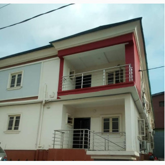 3bdrm Apartment in Odobo Estate Okeira, Ogba Bus-Stop for sale
