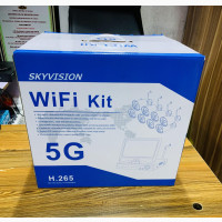 8 Channel Wireless Kit CCTV Cameras Nacolink