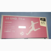LG 65 UHD Smart Frameless TV - Brand New