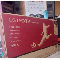LG 43 LED Frameless Smart TV - Brand New