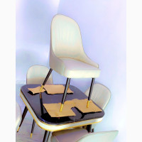 Set of Marble Dinning by 4