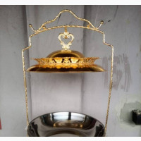 Gold Hanging Cover Chaffing Dish