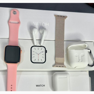 Apple Watch 7 + Airpods and Case + Milan Magnetic Chain