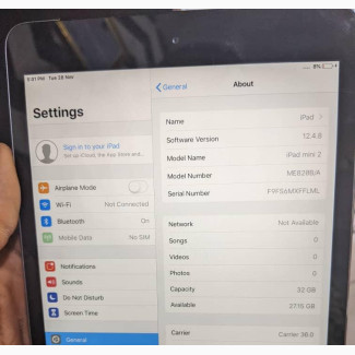 Apple iPad mini Wi-Fi + Cellular 32 GB Gray