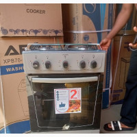 Scanfros 4burner Gas Cooker Ck5400 Ng (Silver)