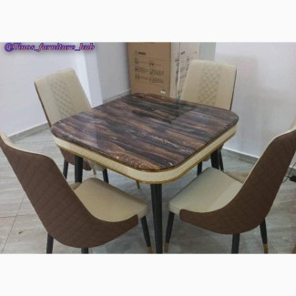 Luxury Marble Dinning Set by 4