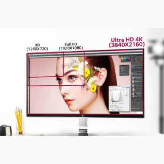 LG 27-Inch Frameless Ips Ultra-Sharp Uhd Led Monitor