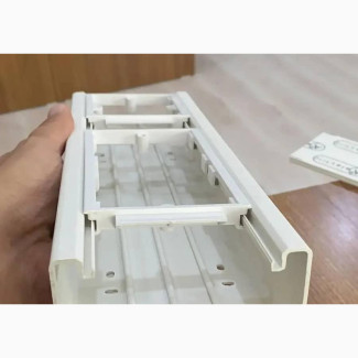 A+ Two and Single Compartment Trunking - Running of cable
