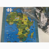 Africa Map Puzzle 100 PCS