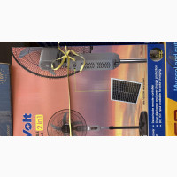 Duravolt 18” Rechargeable Solar Fan