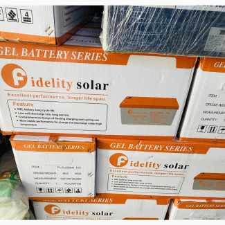 Fidelity Solar Battery 220A 12v