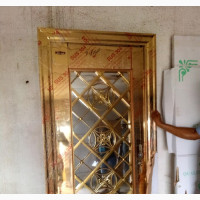 3ft Gold Glass