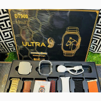 Ultra 9 Smartwatch - 7 in 1 Straps