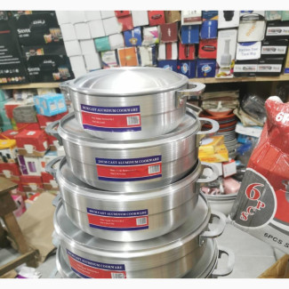 6pcs Aluminum Cookware