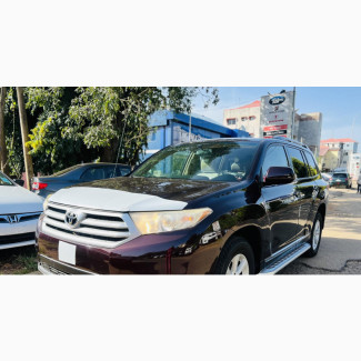 Toyota Highlander 2012 Burgandy