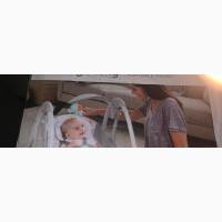 Used Power Adapt Covertme Swing -2- Seat Portable Swing