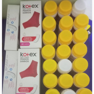 Boric Acid With a Free Pack of Kotex Panty Liners