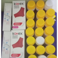 Boric Acid With a Free Pack of Kotex Panty Liners