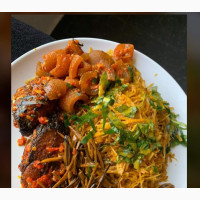 Delicious Abacha And Ugba Combo
