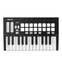Worlde Portable 25-Key USB MIDI Keyboard Controller