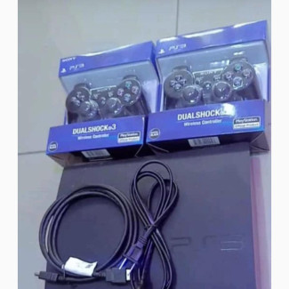Very Clean Ps3 Slim With 2 Pads and Game Installed