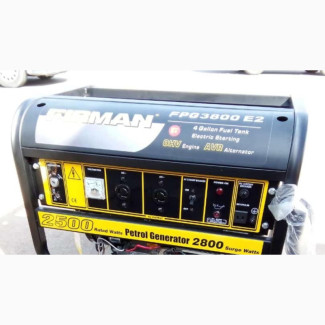 2.8kva)Firman Petrol Generator Model FPG3800E2 100%