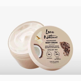 Oriflame Love Nature Nourishing Body Cream - Get Luxurious Skin