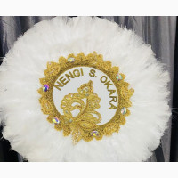 Bridal Hand Fan and Asoebi Hand Fans - Brand New
