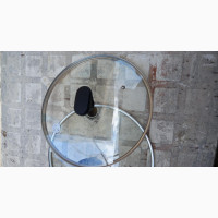Round Glass Pot Cover With Knob - Brand New