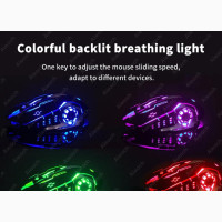 Rechargeable Wireless Waterproof Gaming Mouse for Phone/Pc